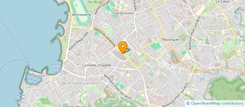 localisation de l'entreprise MONSIEUR PHILIPPE MOUTTE à MARSEILLE