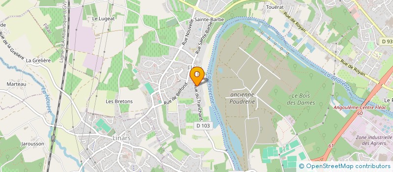 localisation de l'entreprise MONSIEUR PHILIPPE MOYAT à FLEAC