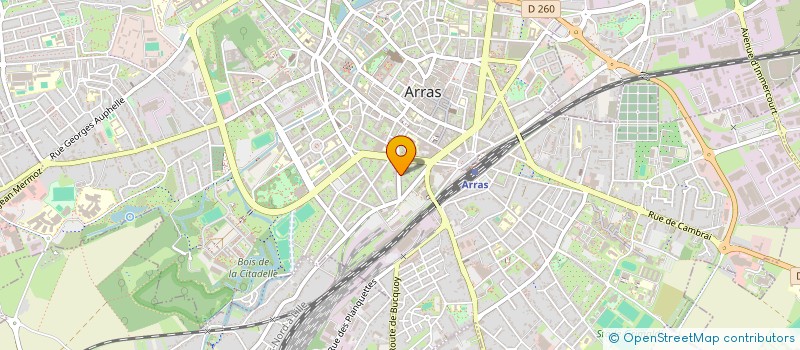 localisation de l'entreprise MONSIEUR PHILIPPE MOYAUX à ARRAS