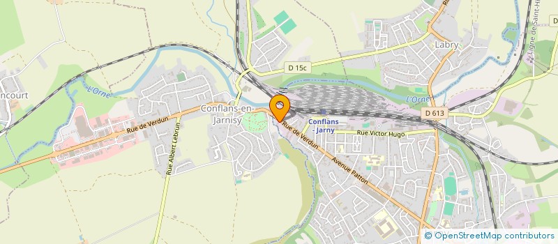 localisation de l'entreprise MONSIEUR PHILIPPE MULLER  JEANDELIZE