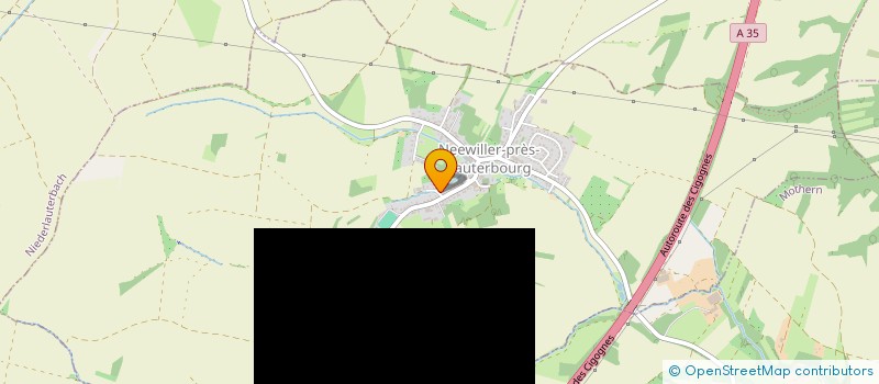 localisation de l'entreprise MONSIEUR PHILIPPE MULLER  NEEWILLER-PRES-LAUTERBOURG