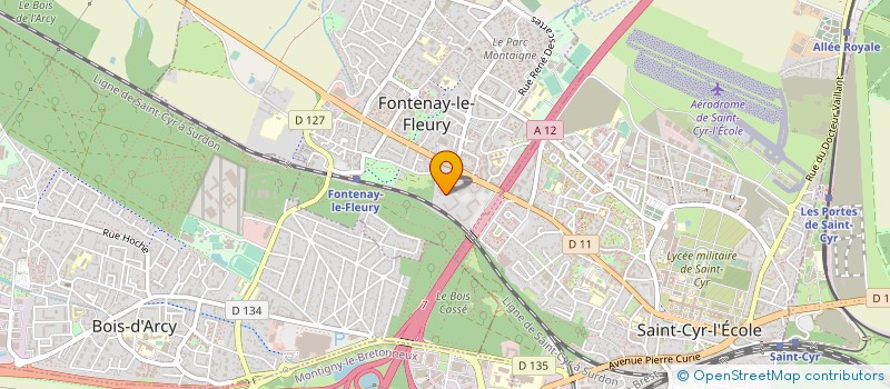 localisation de l'entreprise MONSIEUR PHILIPPE MULPHIN  FONTENAY-LE-FLEURY