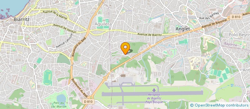 localisation de l'entreprise MONSIEUR PHILIPPE MUNDA  ANGLET