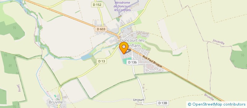 localisation de l'entreprise MONSIEUR PHILIPPE MUNIER à DONCOURT-LES-CONFLANS