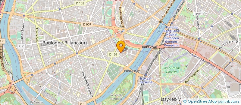 localisation de l'entreprise MONSIEUR PHILIPPE MURCIANI à BOULOGNE-BILLANCOURT