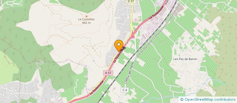 localisation de l'entreprise MONSIEUR PHILIPPE MURE  CUERS