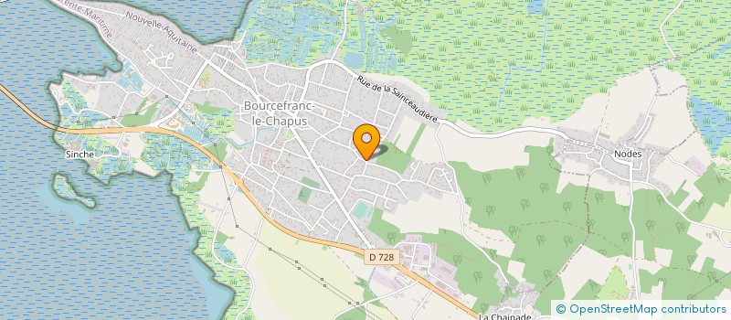 localisation de l'entreprise MONSIEUR PHILIPPE MUSEREAU  BOURCEFRANC-LE-CHAPUS