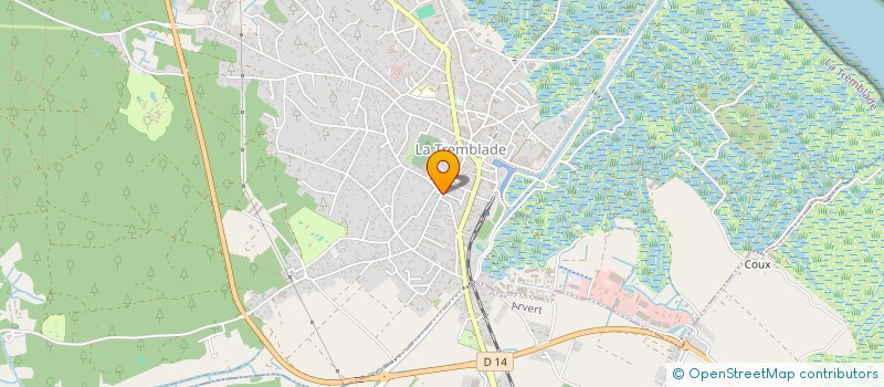 localisation de l'entreprise MONSIEUR PHILIPPE MUSY à LA TREMBLADE
