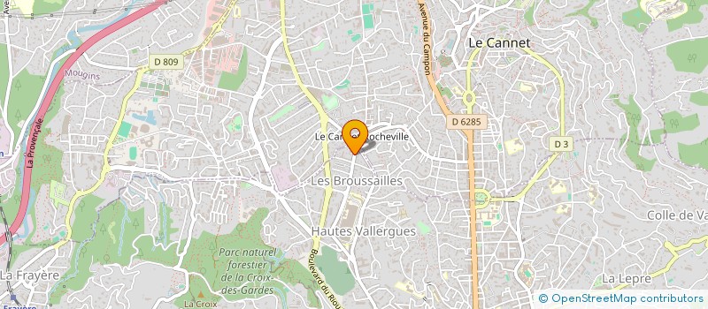 localisation de l'entreprise MONSIEUR PHILIPPE MUZZARELLI à CANNES