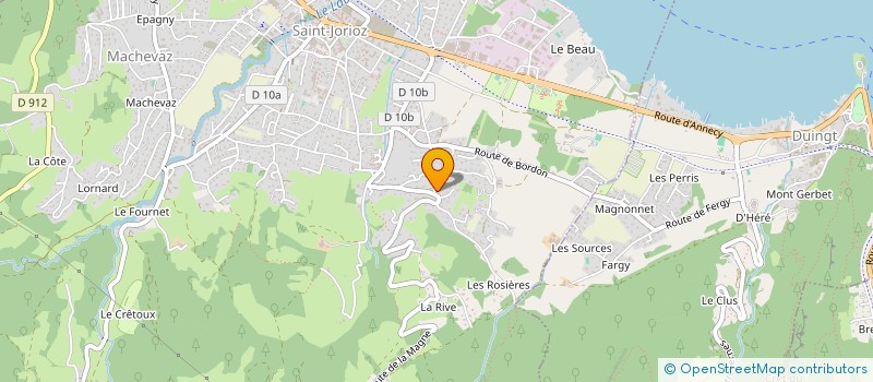localisation de l'entreprise MONSIEUR PHILIPPE NAIRE à SAINT-JORIOZ