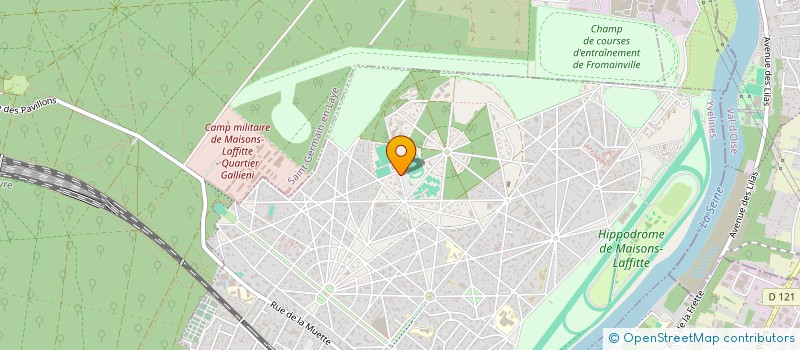 localisation de l'entreprise MONSIEUR PHILIPPE NAMUR  MAISONS-LAFFITTE