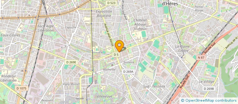 localisation de l'entreprise MONSIEUR PHILIPPE NAPOLETANO à GRENOBLE