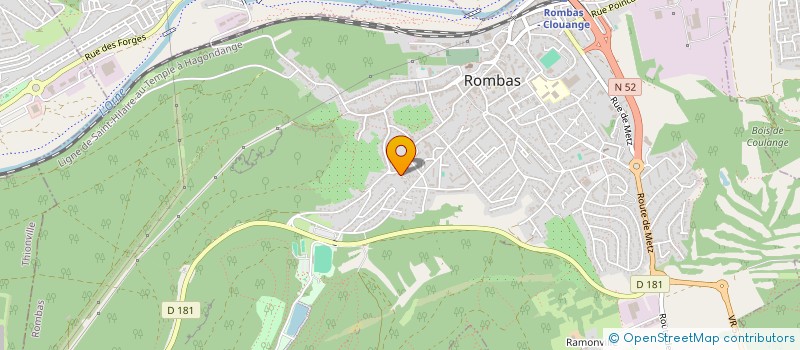 localisation de l'entreprise MONSIEUR PHILIPPE NAPOLI  ROMBAS