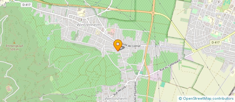 localisation de l'entreprise MONSIEUR PHILIPPE NARCY  WINTZENHEIM