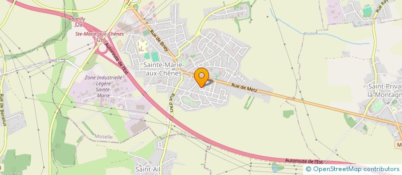 localisation de l'entreprise MONSIEUR PHILIPPE NARDO  SAINTE-MARIE-AUX-CHENES