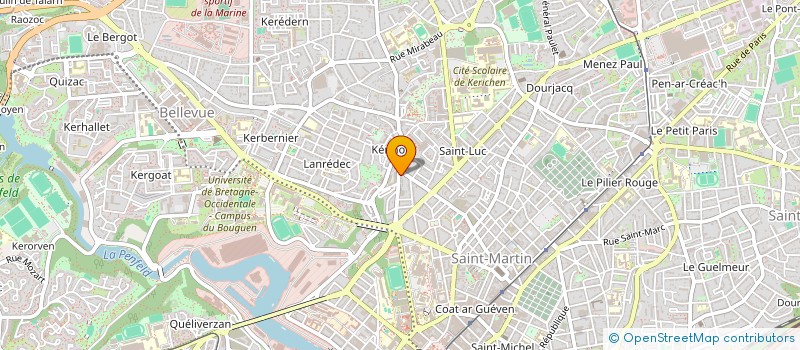 localisation de l'entreprise MONSIEUR PHILIPPE NARQUET  BREST