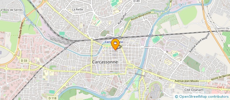 localisation de l'entreprise MONSIEUR PHILIPPE NAVARIN AYBRAM à CARCASSONNE