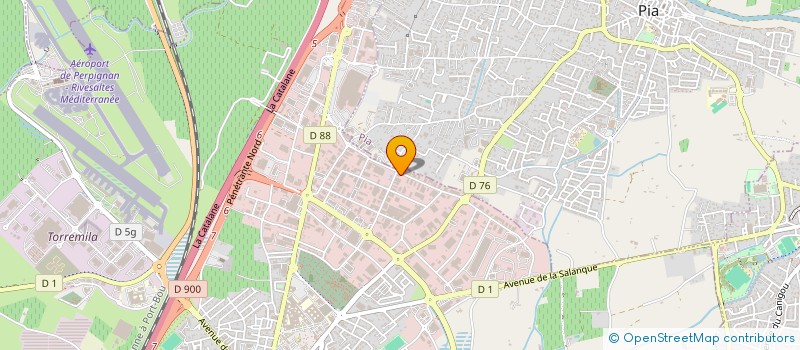 localisation de l'entreprise MONSIEUR PHILIPPE NAVARRO  PERPIGNAN