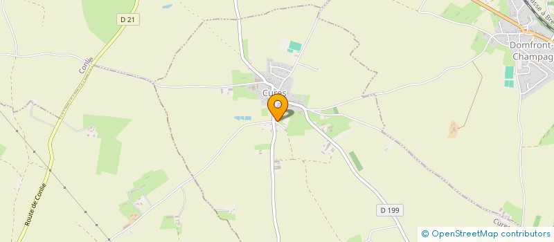 localisation de l'entreprise MONSIEUR PHILIPPE NAVARRO  CURES