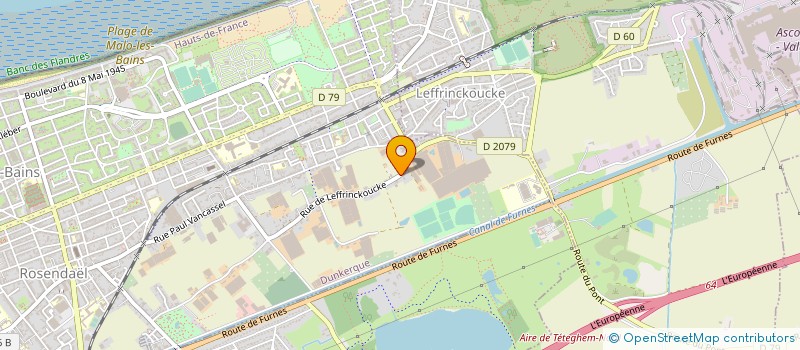 localisation de l'entreprise MONSIEUR PHILIPPE NAVE à DUNKERQUE