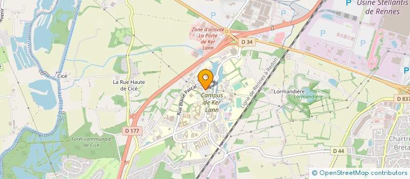 localisation de l'entreprise MONSIEUR PHILIPPE NEAU à BRUZ