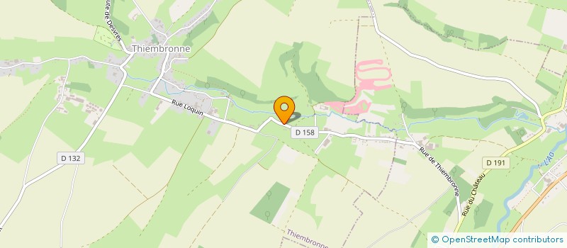 localisation de l'entreprise MONSIEUR PHILIPPE NEDONCELLE  THIEMBRONNE