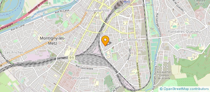 localisation de l'entreprise MONSIEUR PHILIPPE NEISSE  METZ