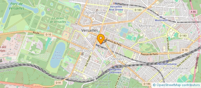 localisation de l'entreprise MONSIEUR PHILIPPE NETTE à VERSAILLES