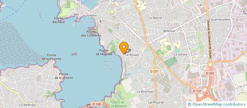 localisation de l'entreprise MONSIEUR PHILIPPE NEVEU  SAINT-MALO