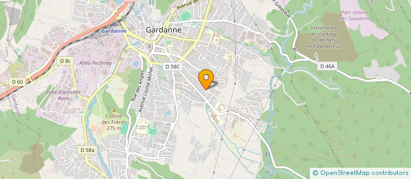 localisation de l'entreprise MONSIEUR PHILIPPE NEVEUX à GARDANNE