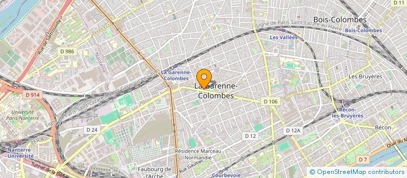 localisation de l'entreprise MONSIEUR PHILIPPE NEZEYS à LA GARENNE COLOMBES
