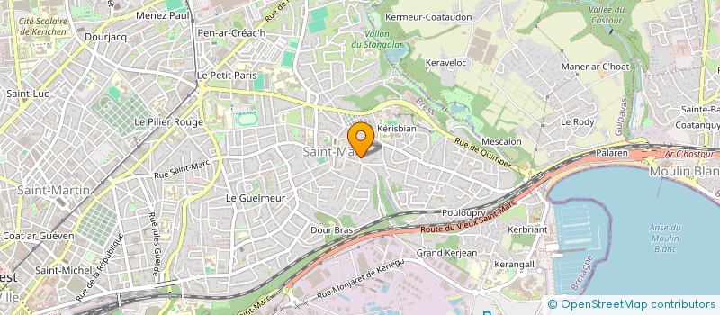 localisation de l'entreprise MONSIEUR PHILIPPE NEZONDET à BREST