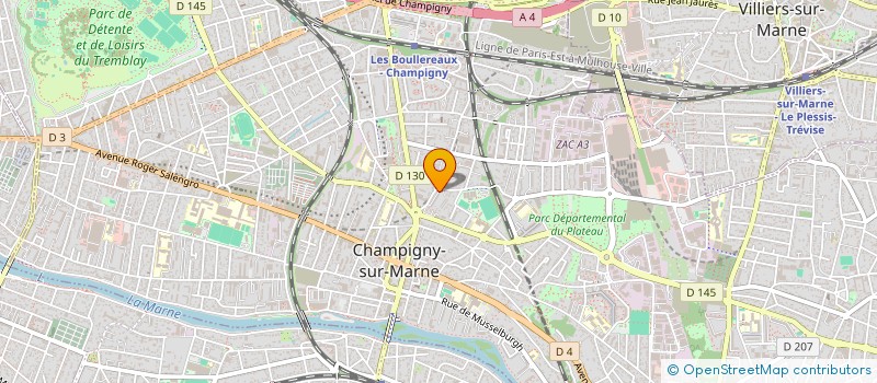 localisation de l'entreprise MONSIEUR PHILIPPE NG à CHAMPIGNY-SUR-MARNE