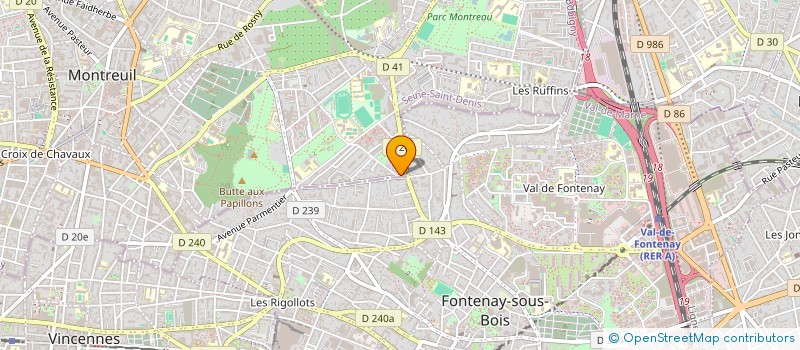 localisation de l'entreprise MONSIEUR PHILIPPE NGUYEN à MONTREUIL