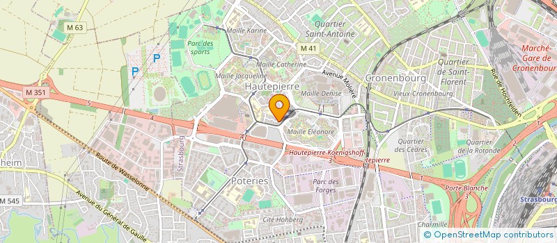 localisation de l'entreprise MONSIEUR PHILIPPE NGUYEN à STRASBOURG