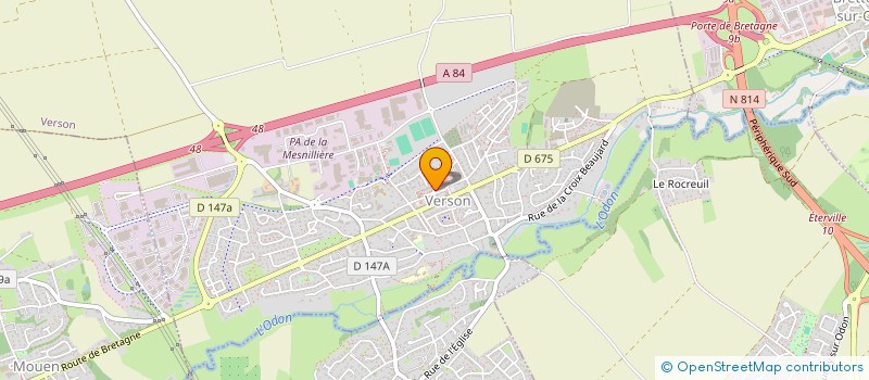 localisation de l'entreprise MONSIEUR PHILIPPE NIARD  VERSON