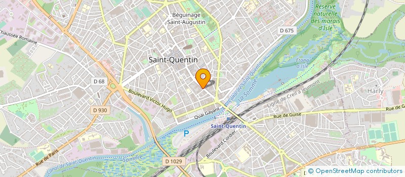 localisation de l'entreprise MONSIEUR PHILIPPE NICODEME  SAINT-QUENTIN