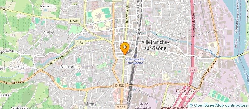 localisation de l'entreprise MONSIEUR PHILIPPE NICOLAS à VILLEFRANCHE-SUR-SAONE