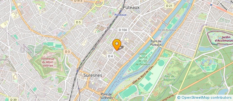 localisation de l'entreprise MONSIEUR PHILIPPE NICOLAS  PUTEAUX