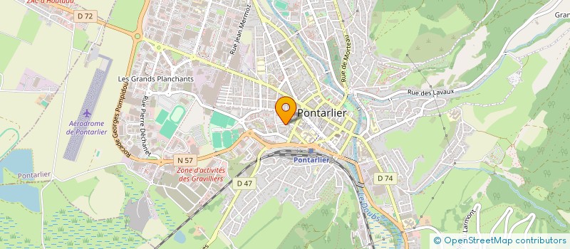 localisation de l'entreprise MONSIEUR PHILIPPE NICOLIER  CHAFFOIS