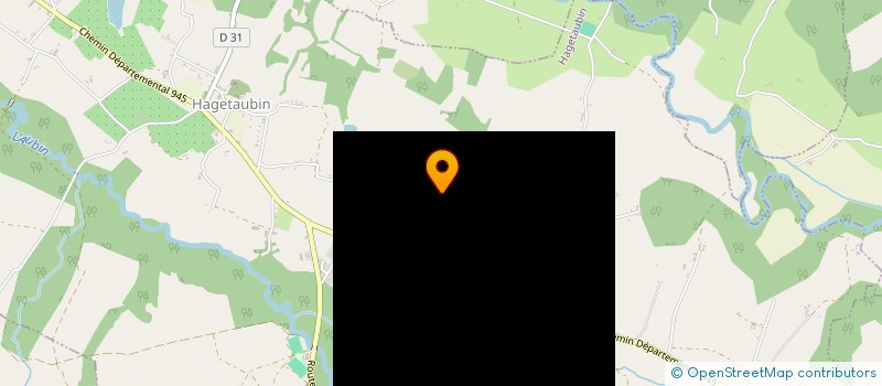 localisation de l'entreprise MONSIEUR PHILIPPE NIEL  HAGETAUBIN