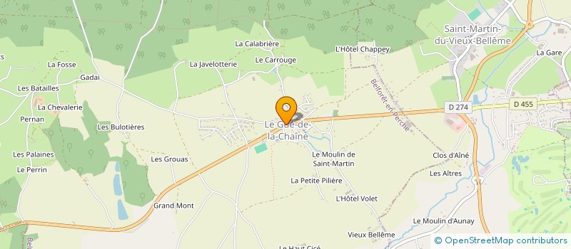 localisation de l'entreprise MONSIEUR PHILIPPE NIEMERICH à BELFORET-EN-PERCHE