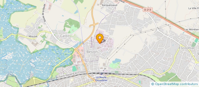 localisation de l'entreprise MONSIEUR PHILIPPE NIGET à LA BAULE-ESCOUBLAC