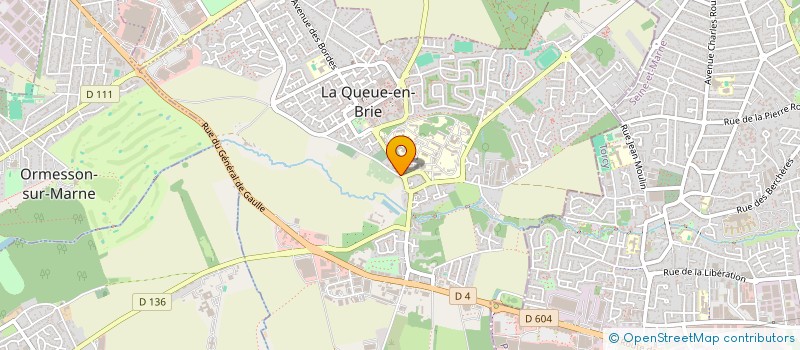 localisation de l'entreprise MONSIEUR PHILIPPE NIVON  LA QUEUE-EN-BRIE