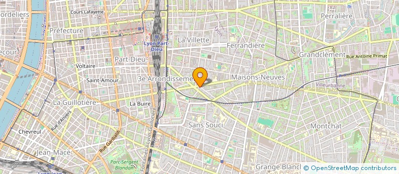 localisation de l'entreprise MONSIEUR PHILIPPE NKOUKA  LYON