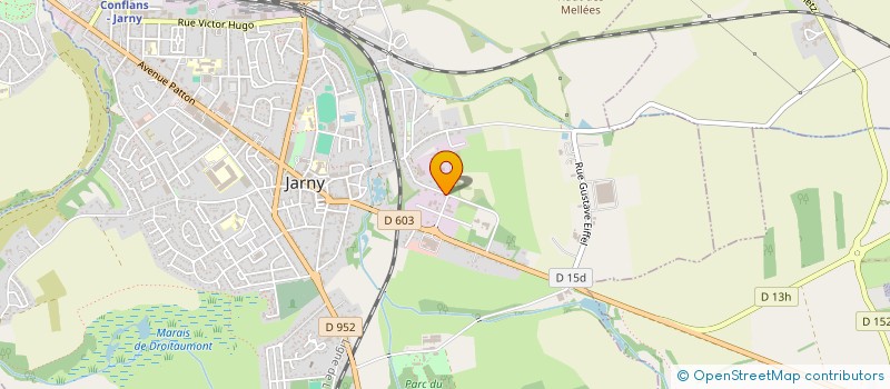 localisation de l'entreprise MONSIEUR PHILIPPE NO  JARNY