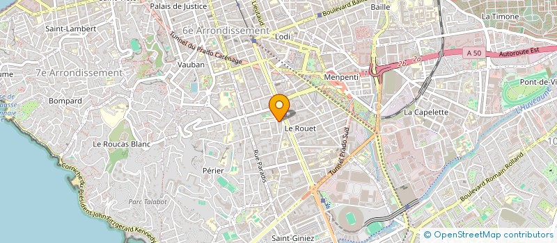 localisation de l'entreprise MONSIEUR PHILIPPE NOBLET  MARSEILLE