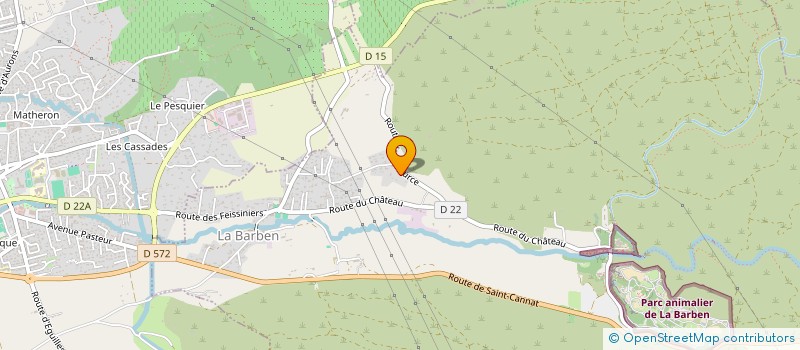 localisation de l'entreprise MONSIEUR PHILIPPE NOCCHI  LA BARBEN