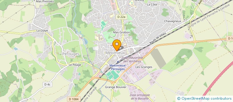 localisation de l'entreprise MONSIEUR PHILIPPE NOIR à MEXIMIEUX