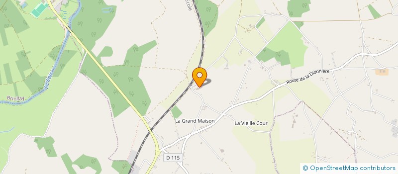 localisation de l'entreprise MONSIEUR PHILIPPE NOISETTE à RIVES-DU-LOIR-EN-ANJOU